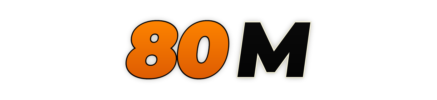 80m